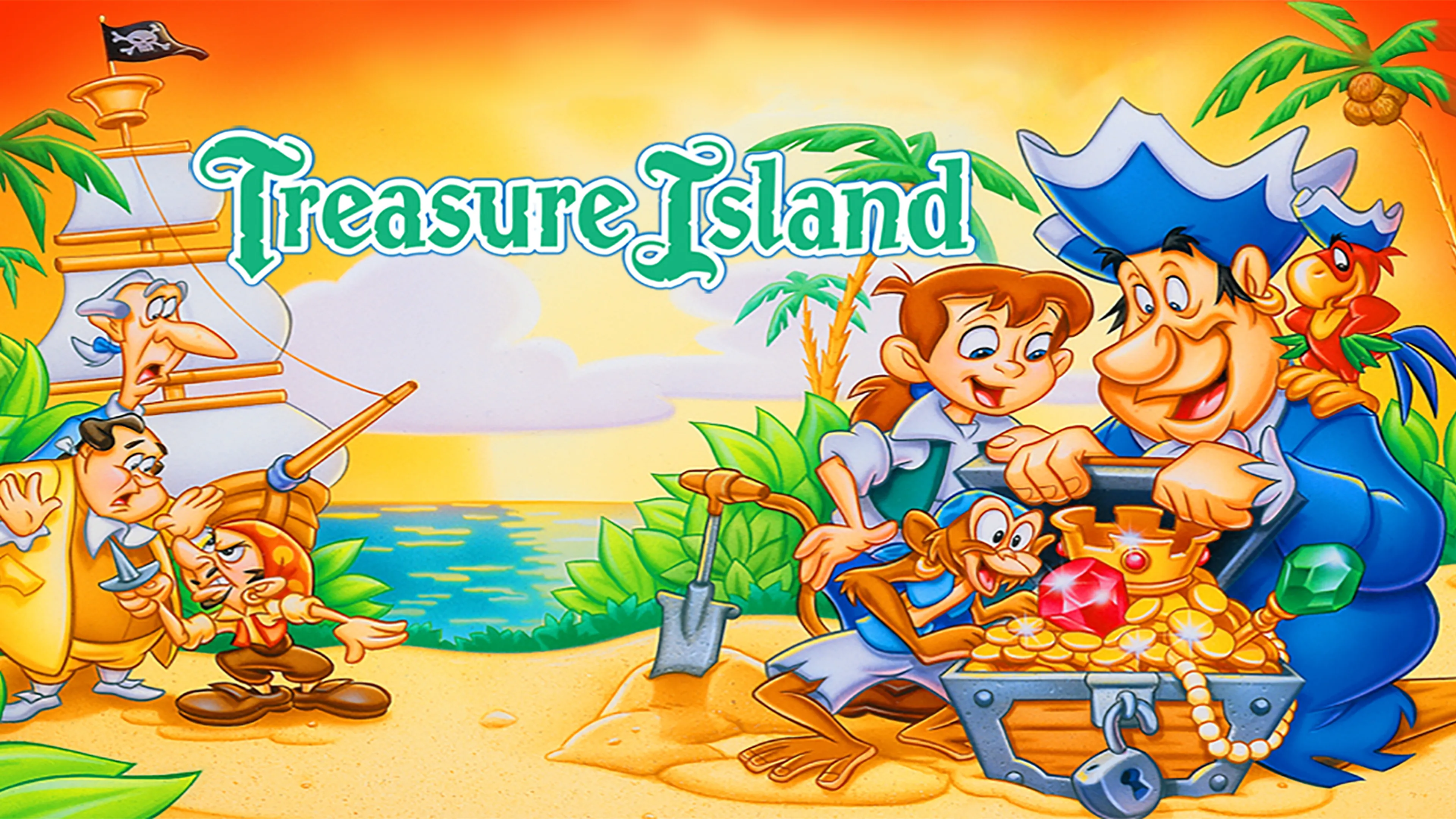 Treasure Island poster